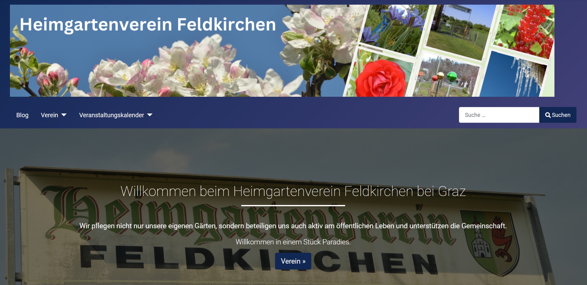 Website des Heimgartenvereins